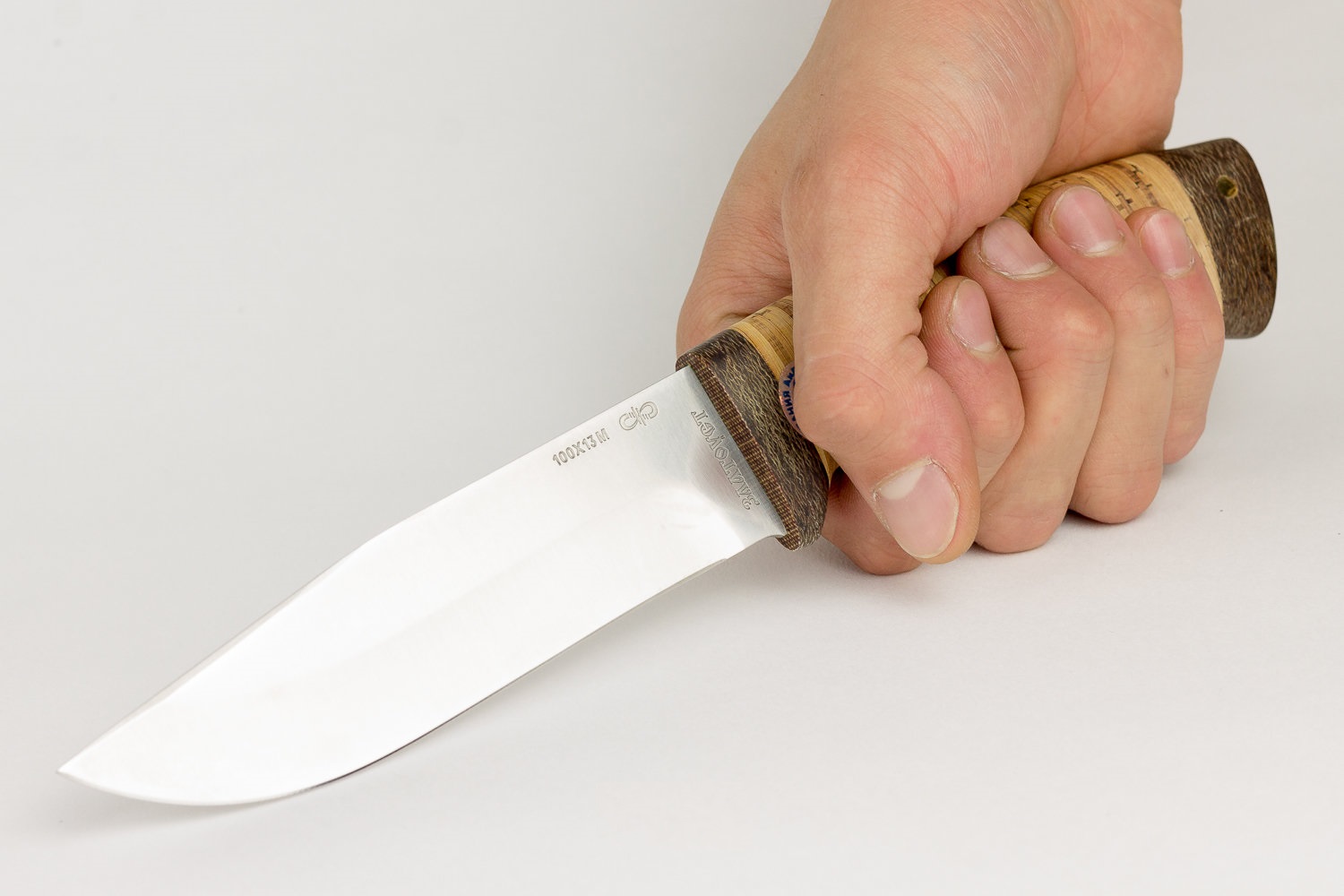 Нож "Турист " (береста), 100*13