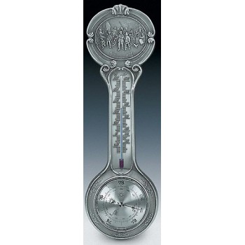 Барометр с термометром