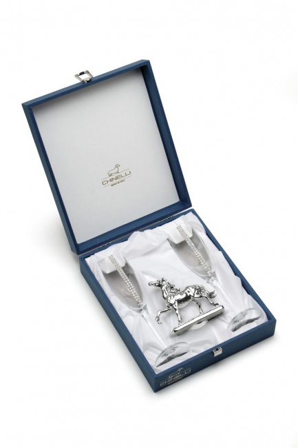 Набор фужеров (2 шт) Лошадь