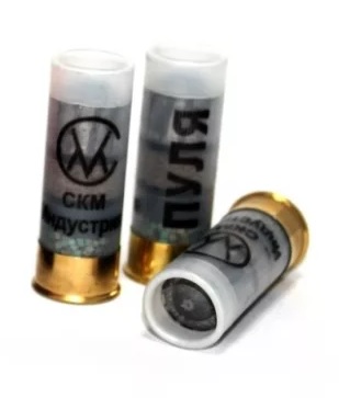 Патрон к.12*76, пуля "Бреннеке Silver" 39гр., пор. имп.