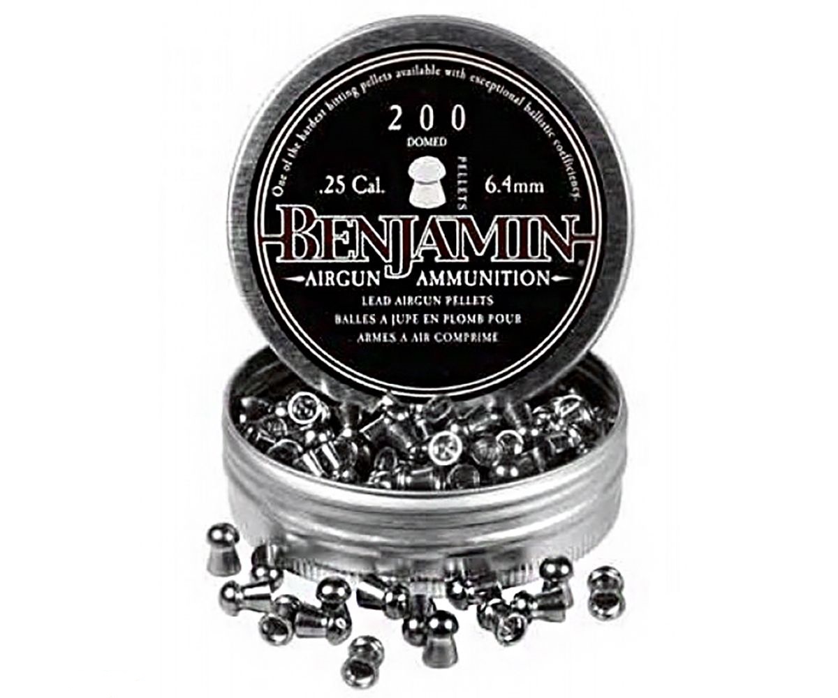 Пули Benjamin Discovery Domed к. 6,35мм, 27,8гран (200шт.)