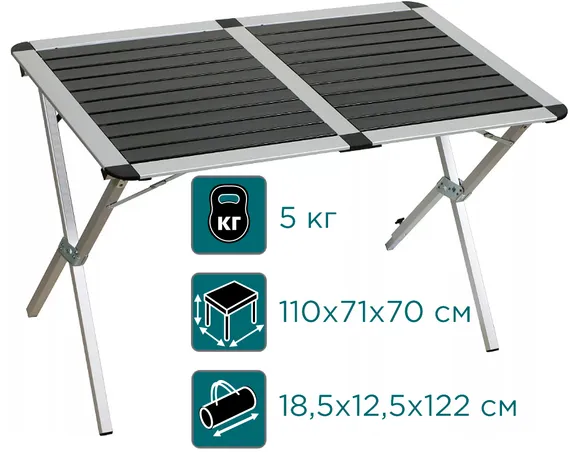 Стол складной (140*80*70)