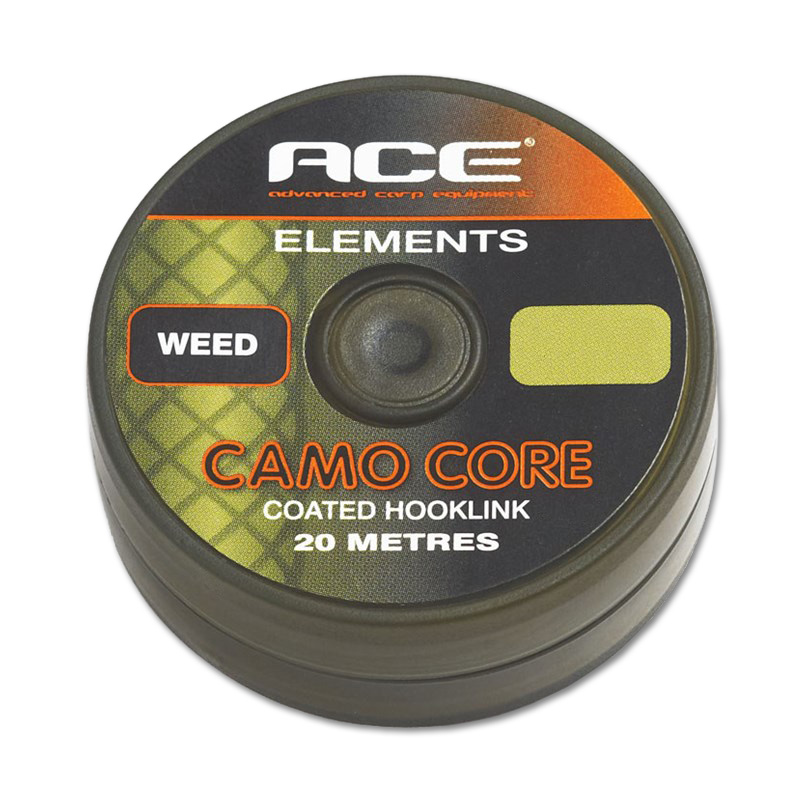 Поводковый материал в оболочке Camo Core-Weed 20м