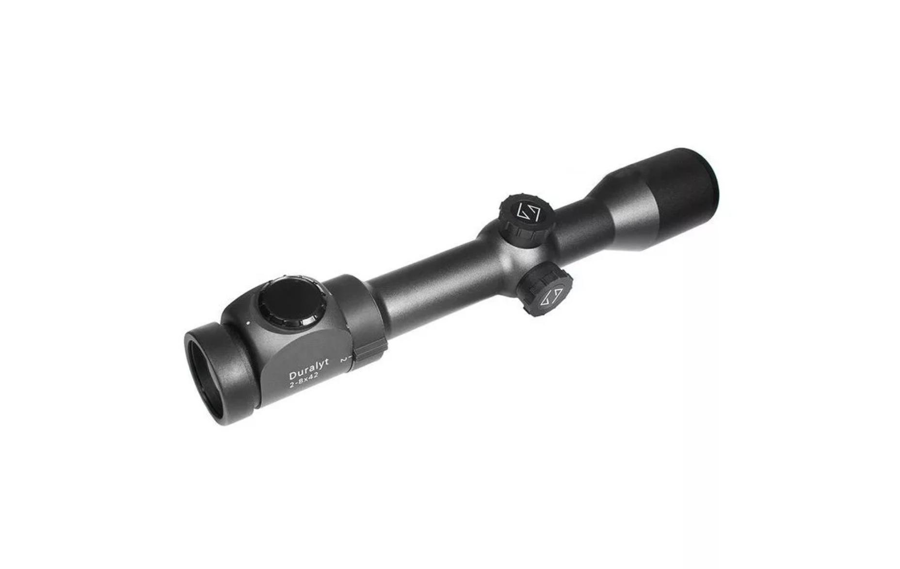 Прицел Duralyt 2-8x42*, кольца, сетка 60
