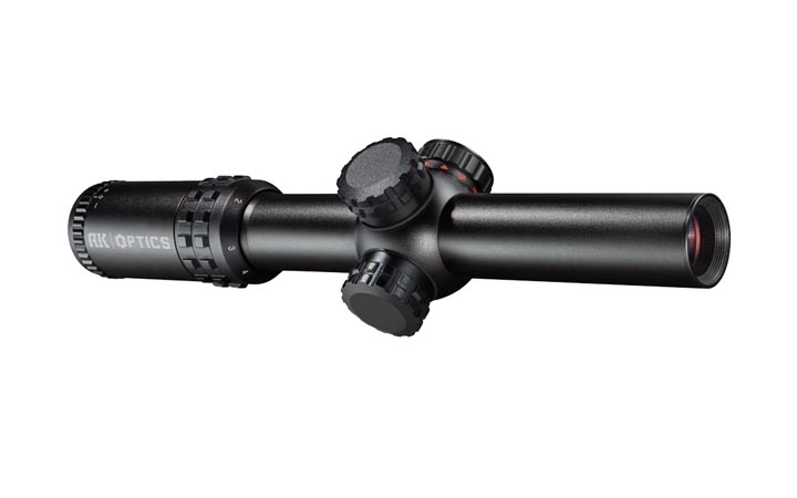 Прицел AK Optics 1-4*24, сетка BDC (30мм, подсв.)