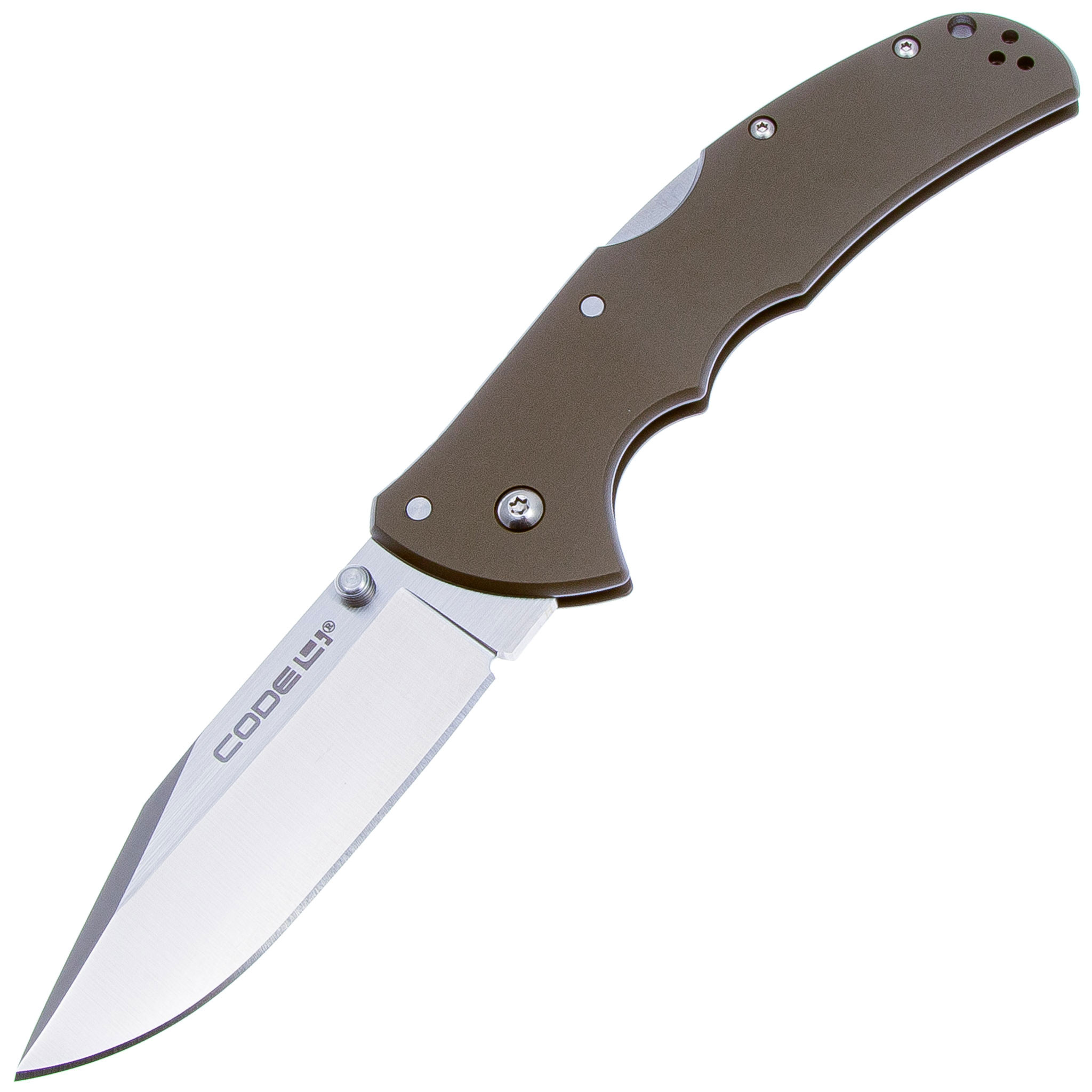 Нож складной Code-4 Clip Point (ст. S35VN, рук. алюм.)