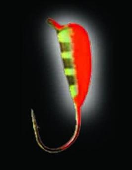 Мормышка вольфр. Нимфа с люминофором, 050/R