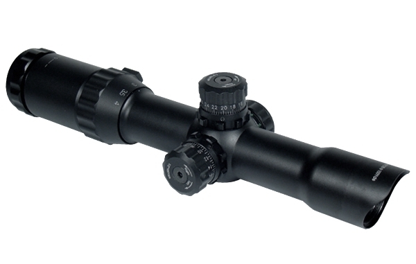 Прицел 1-4*24 Sporting Scope., MilDot, подсв., 30мм.
